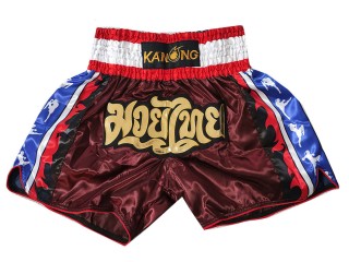 Pantalon Muay Thai Kanong : KNS-149-Granate