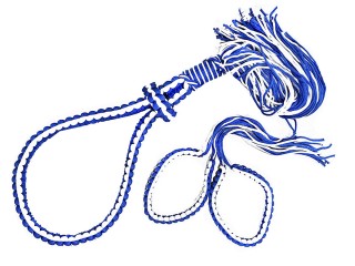 Mongkol y Prajead (set de accesorios) para Niños : Blanco-Azul