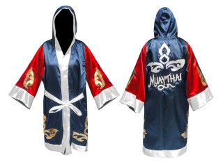 Personalizados- Kanong Bata de Boxeo : 143-Rojo-Azul Marino