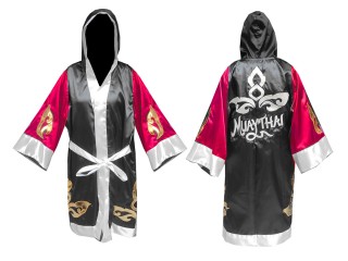 Personalizados- Kanong Bata de Boxeo : 143-Rosa-Negro