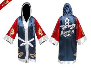 Personalizados- Kanong Bata de Boxeo para Niños : 143-Rojo-Azul Marino