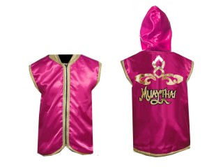 Personalizados- Kanong Chaqueta de Muay Thai : 121-Rosa