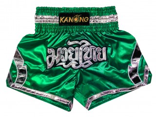 Pantalon Muay Thai Kanong : KNS-144-Verde