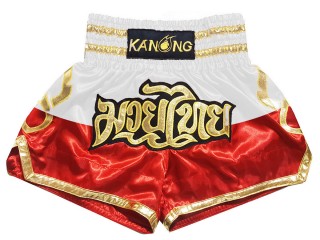 Pantalones Muay Thai Personalizados : KNSCUS T-1261-Polonia