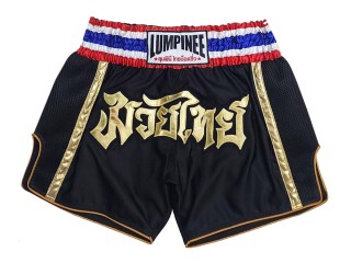 Pantalones Muay Thai Lumpinee : LUMRTO-006-Negro