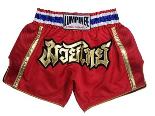Pantalones Muay Thai Lumpinee : LUMRTO-006-Rojo