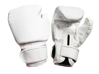 Guantes de Boxeo para  Niños Kanong : Blanco liso