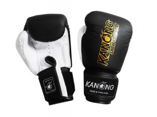 Guantes de Muay Thai Kanong : Negro