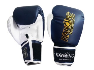 Guantes de Muay Thai Kanong : Azul marino