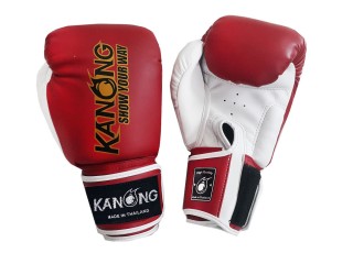 Guantes de Muay Thai Kanong : Rojo