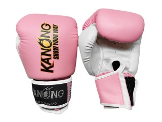 Guantes de Boxeo para Niños Kanong : Rosa claro