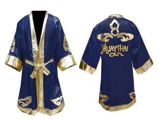 Personalizados - Kanong Bata de Boxeo : Azul marino Lai Thai
