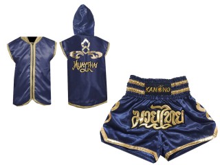 Ropa Muay Thai personalizada - Capucha de Boxeo + Pantalones Muay Thai : Marina Lai Thai