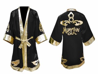 Personalizados - Kanong Bata de Boxeo : Negro Lai Thai