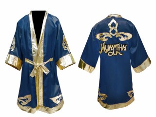 Personalizados - Kanong Bata de Boxeo : Azul marino Lai Thai