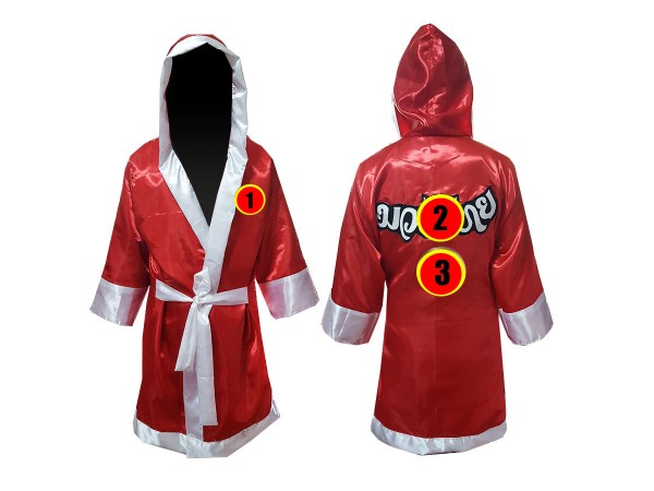 Bata de lucha de Thai | Boxeothai.com