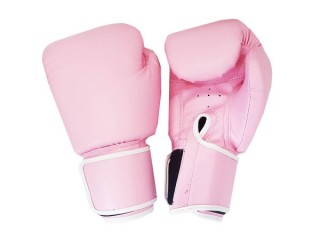 Guantes de Muay Thai Kanong : Clásico Rosa claro