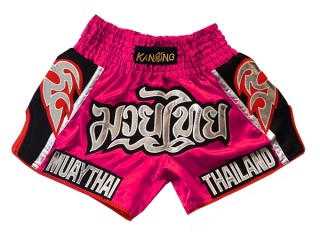 Pantalones Muay Thai mujer : KNSRTO-207-Rosado