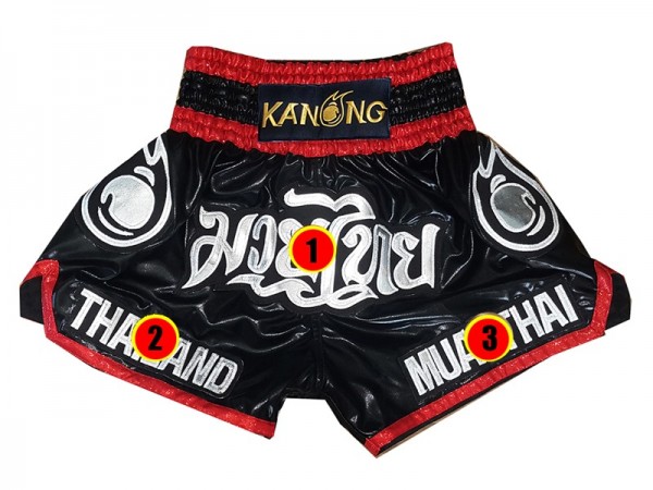 Lumpinee Kanong Muay Thai Kick Boxing Shorts LUM-043 