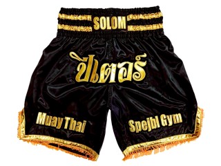 Pantalones boxeo personalizados : KNBXCUST-2064