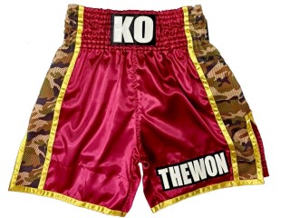 Pantalones boxeo personalizados : KNBXCUST-2066
