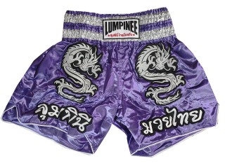 Pantalón de Muay Thai Lumpinee : LUM-038-Morado