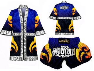 Personalizados - Bata de Boxeo + Pantalones Muay Thai : Juego-506