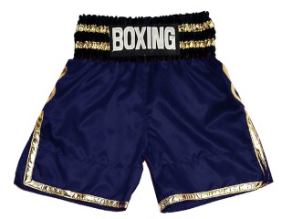 Pantalon de boxeo personalizado : KNBSH-039-Marina
