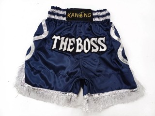 Pantalones boxeo personalizados : KNBXCUST-2048-Marina