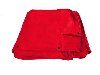 Lona superior Roja personalizada para ring de boxeo talla 6x6 m