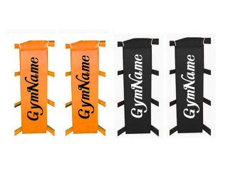 Cojines de esquina Ring Muay Thai (juego de 4) personalizados : Naranja / Negra