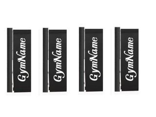 Envolturas de esquina de tensor de anillo de ring Muay Thai (juego de 4) personalizadas : Negra