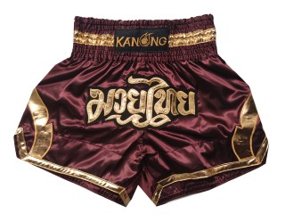 Pantalon Muay Thai Kanong  : KNS-144-Granate