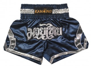 Pantalon Muay Thai Kanong  : KNS-144-marino