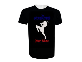 Camiseta Muay Thai masculina personalizada : KNTSHCUST-016