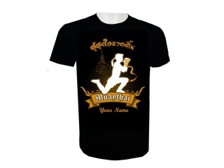Camiseta Muay Thai masculina personalizada : KNTSHCUST-017