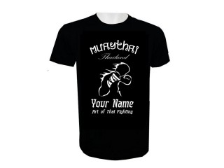 Camiseta Muay Thai masculina personalizada : KNTSHCUST-018