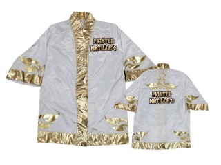 Personalizados - Kanong Bata de Boxeo : KNFIRCUST-001-Blanco