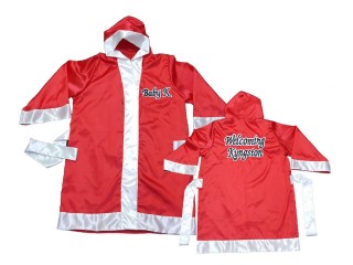 Personalizados - Kanong Bata de Boxeo : KNFIRCUST-002-Rojo 