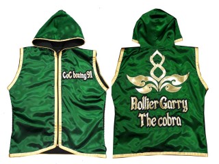 Personalizados - Kanong Sudaderas Muay Thai : KNHODCUST-001-Verde-Oro