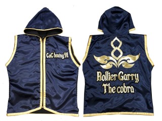 Personalizados - Kanong Sudaderas Muay Thai : KNHODCUST-001-Marina-Oro