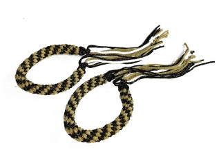 Brazalete Muay Thai: Pra-Jead-Negro-Oro