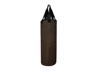 Saco de boxeo de Microfibra personalizado (vacío) : Marrón oscura 120 cm.