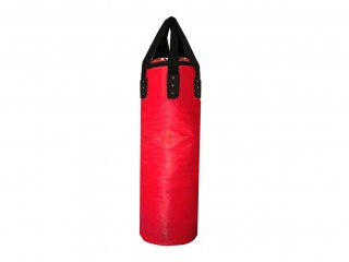Saco de boxeo de Microfibra personalizado (vacío) : Rojo 120 cm.