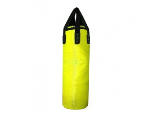 Saco de boxeo de Microfibra personalizado (vacío) : Amarillo 120 cm.