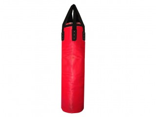 Saco de boxeo de Microfibra personalizado (vacío) : Rojo 180 cm.