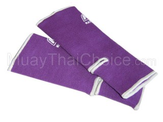 Muay Thai Protectores para los Tobillos para mujeres : Púrpura