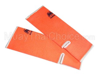 Protecciones de muay thai para los Tobilleras : Naranja