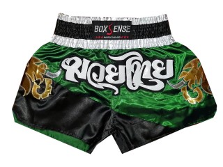 Pantalones boxeo Boxsense : BXS-091-Verde