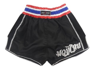 Pantalones Muay Thai Retro Boxsense : BXSRTO-001-Negro